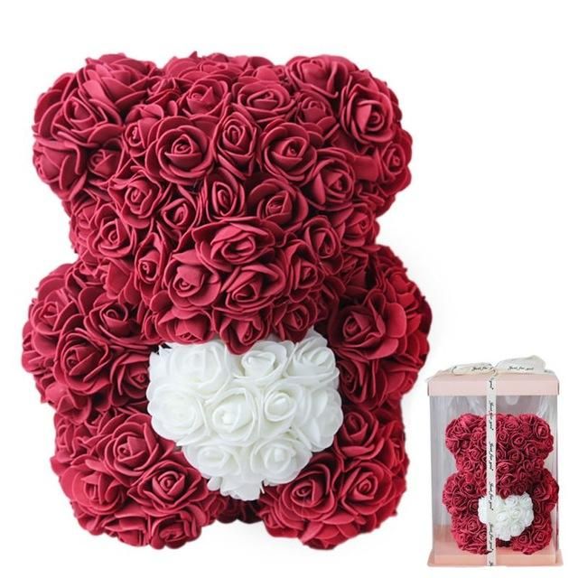 Romantic Rose Bear